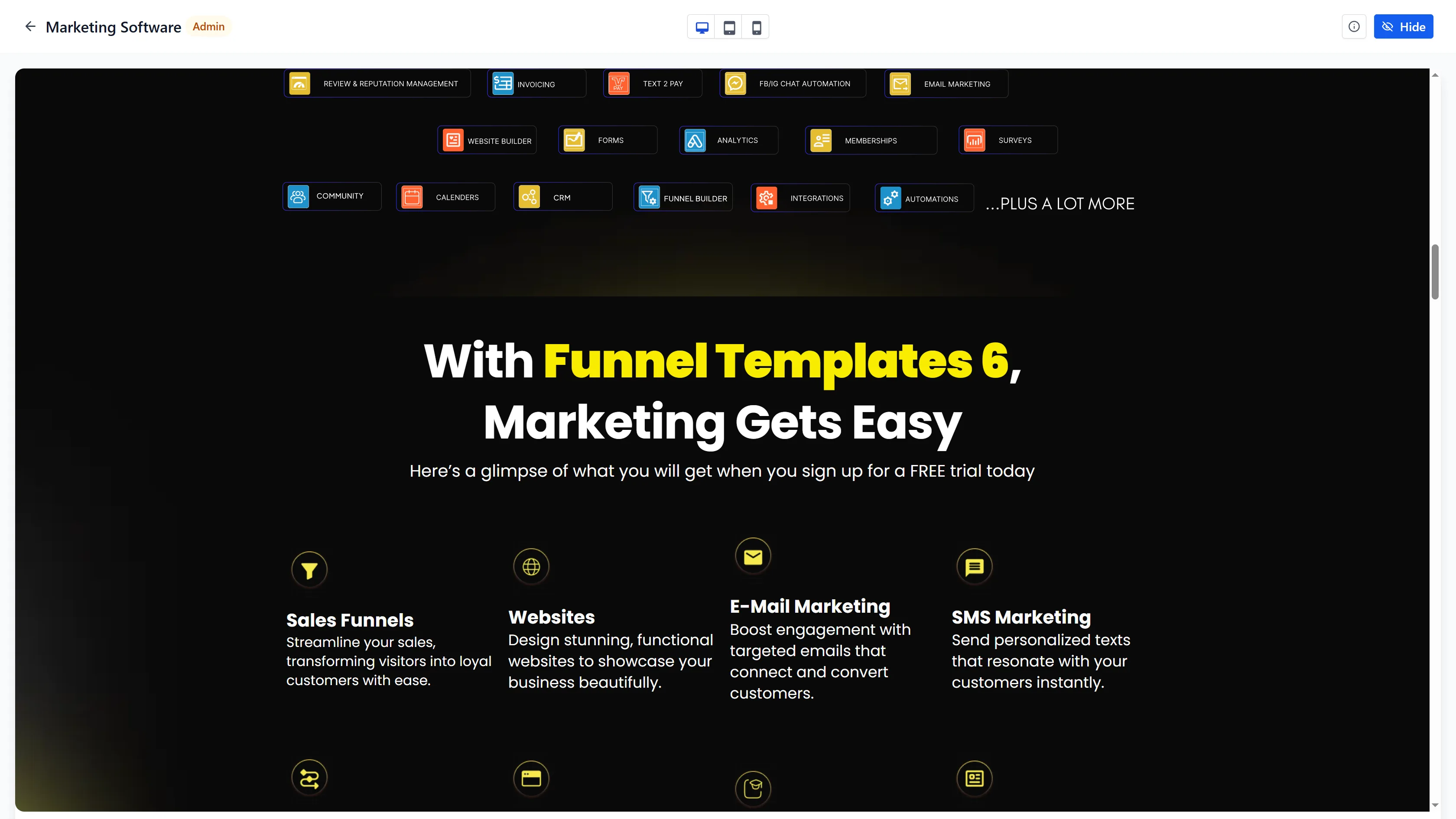 GoHighLevel CRM & Funnel Setup